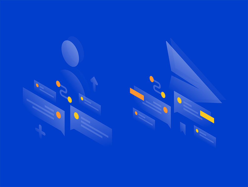 项目演示精心编排矢量插画素材 图片素材 sucaiwan.com