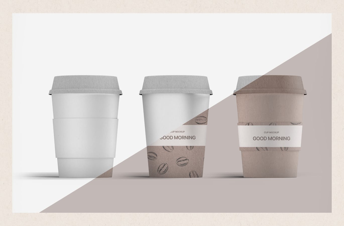 纸杯咖啡杯设计样机 Paper Cup Mockups 样机素材 sucaiwan.com