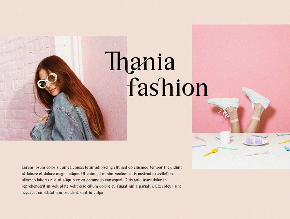 品牌设计衬线字体素材 设计素材 sucaiwan.com