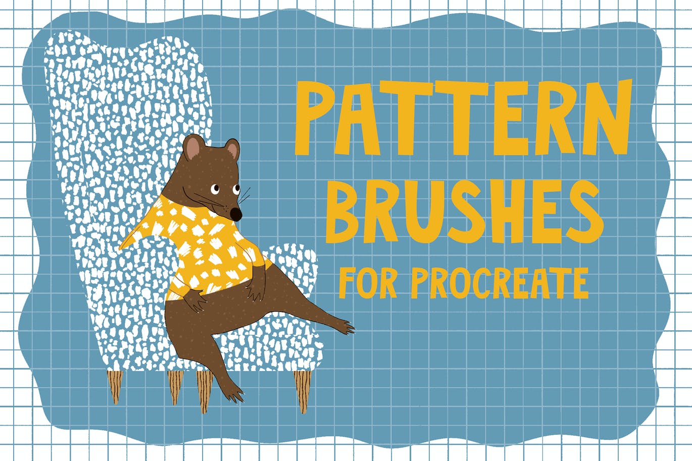 花纹图案Procreate笔刷 Pattern Brushes for Procreate 笔刷资源 第1张-素材湾丨精选海外优质设计素材资源 花纹图案Procreate笔刷 Pattern Brushes for Procreate 笔刷资源 sucaiwan.com