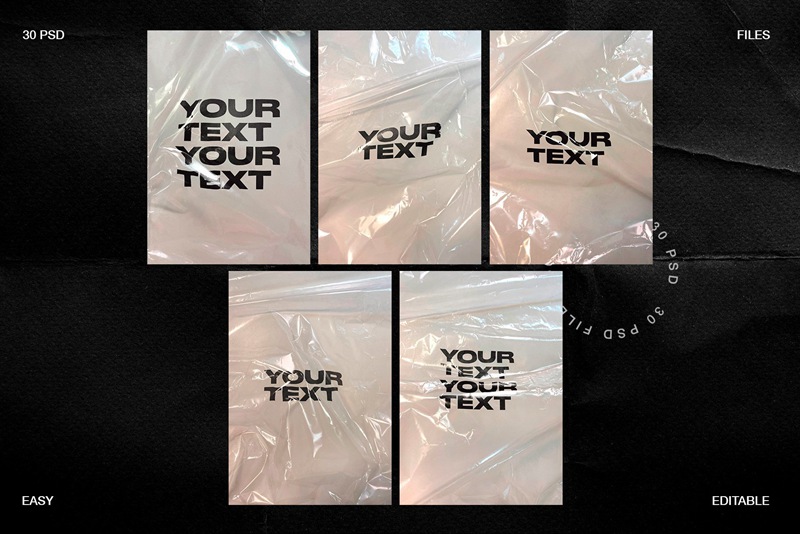 30个高分辨率塑料保鲜膜纹理样机模板独特集合 30 PSD Plastic Mockup Templates 样机素材 第16张-素材湾丨精选海外优质设计素材资源 30个高分辨率塑料保鲜膜纹理样机模板独特集合 30 PSD Plastic Mockup Templates 样机素材 sucaiwan.com