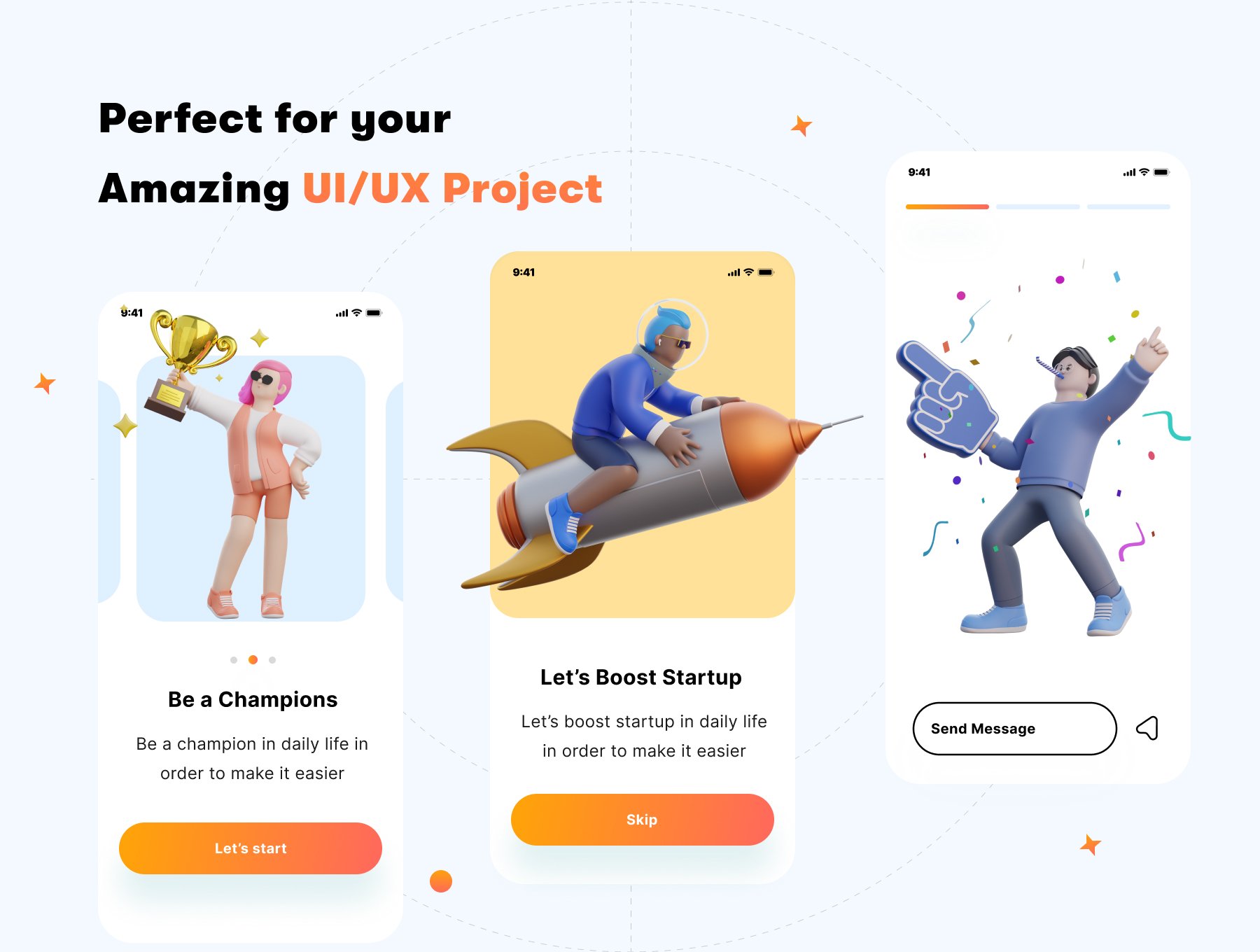 高质量三维渲染卡通度假游玩娱乐3D人物角色素材 Aisha – Holiday 3D Character Pack 图标素材 sucaiwan.com