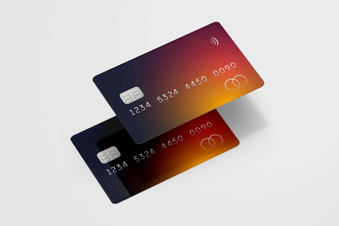 储蓄卡/信用卡设计样机集 Credit Card Mockup Set 样机素材 sucaiwan.com