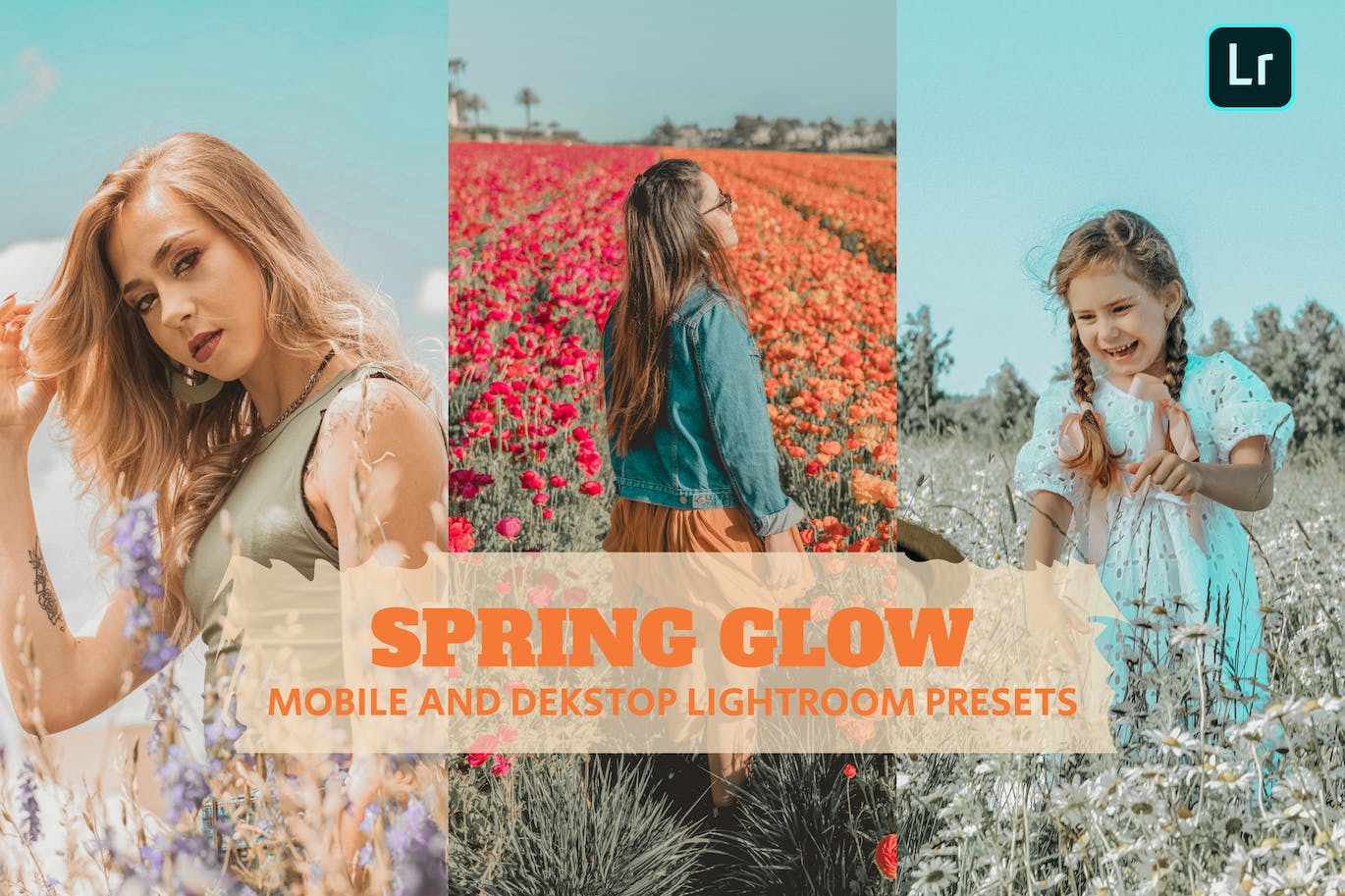 春季光芒Lightroom滤镜预设 Spring Glow Lightroom Presets Dekstop and Mobile 插件预设 sucaiwan.com