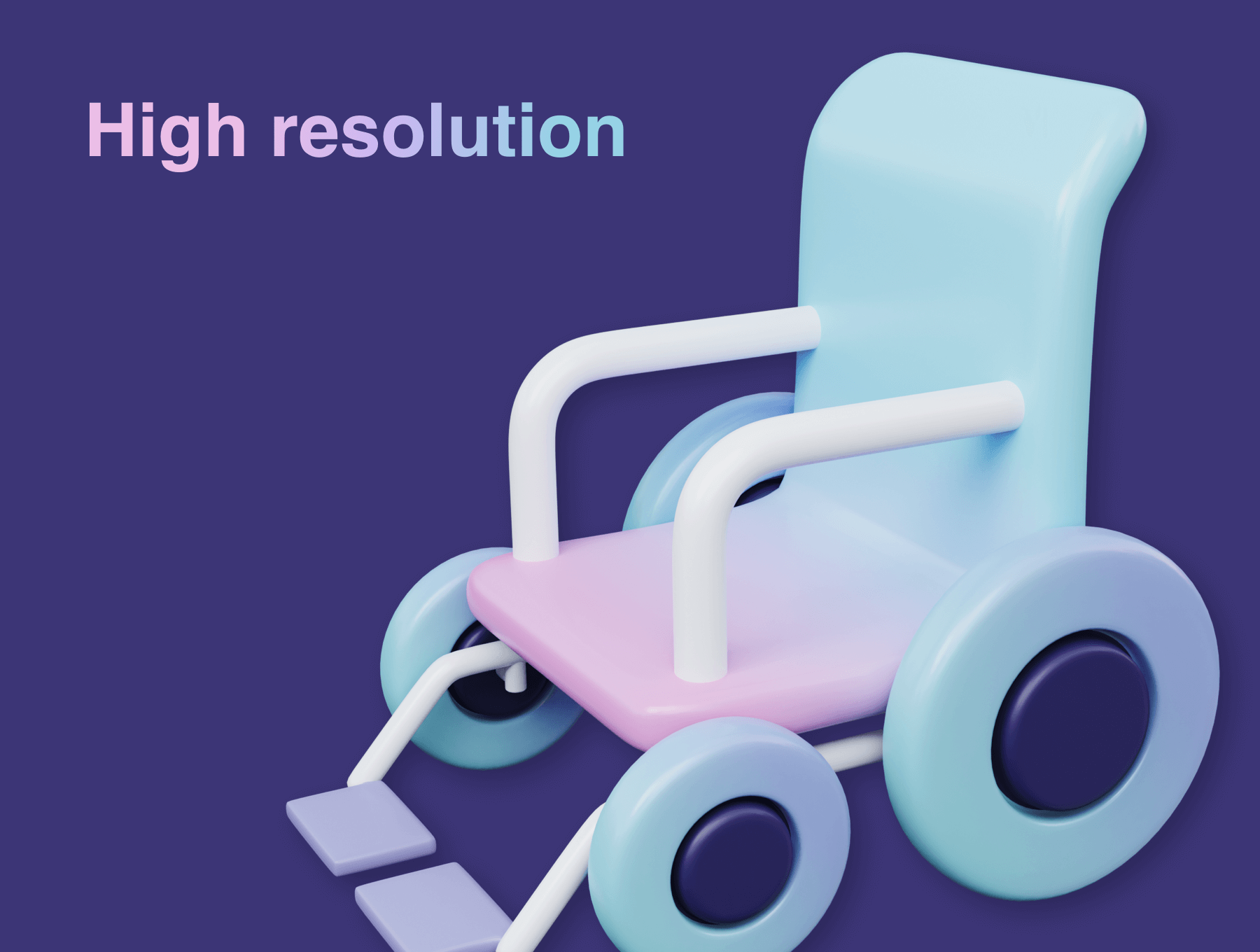 25+独特完全分层医疗图标白色彩色元素 OBJ，PSD，sketch，PNG 3D Medical Icons 图标素材 sucaiwan.com