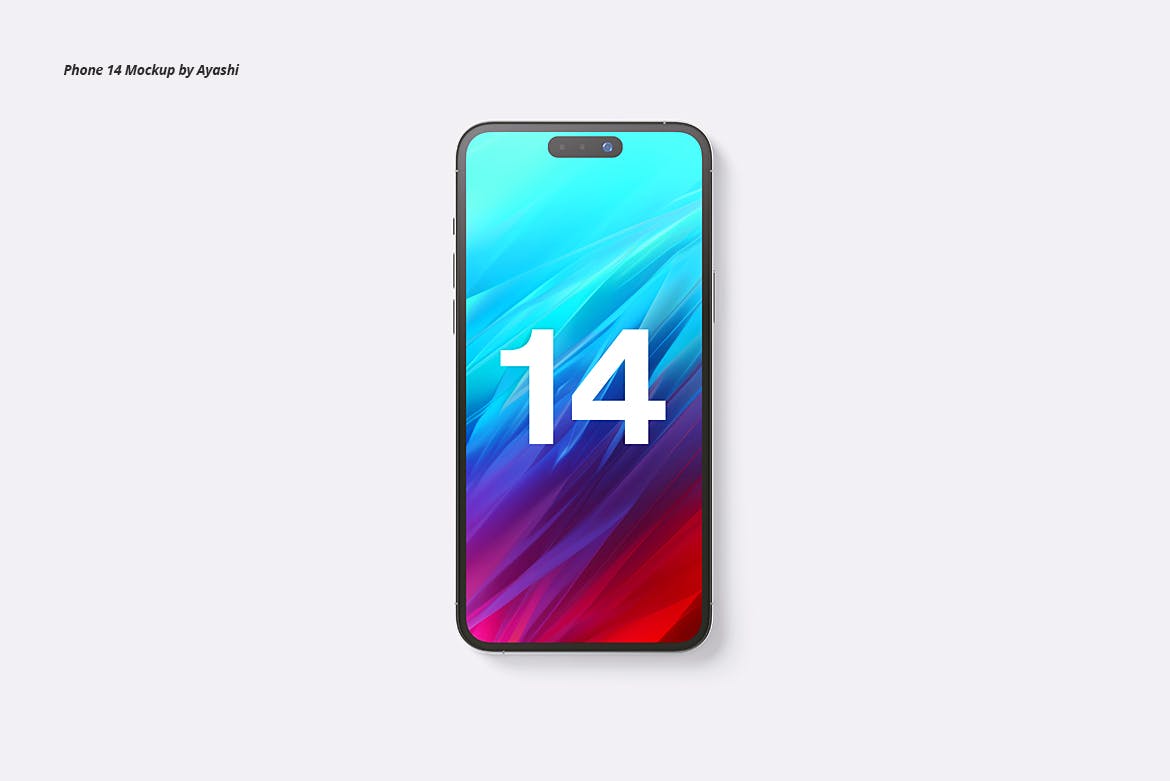逼真的iPhone14手机样机 iPhone 14 Mockup 样机素材 sucaiwan.com