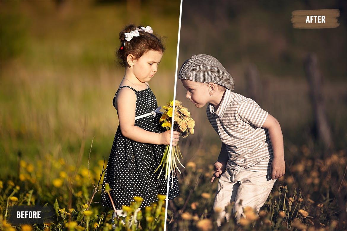 50个春季照片调色滤镜LR预设 50 Spring Kiss LUTs and Presets Pack 插件预设 sucaiwan.com