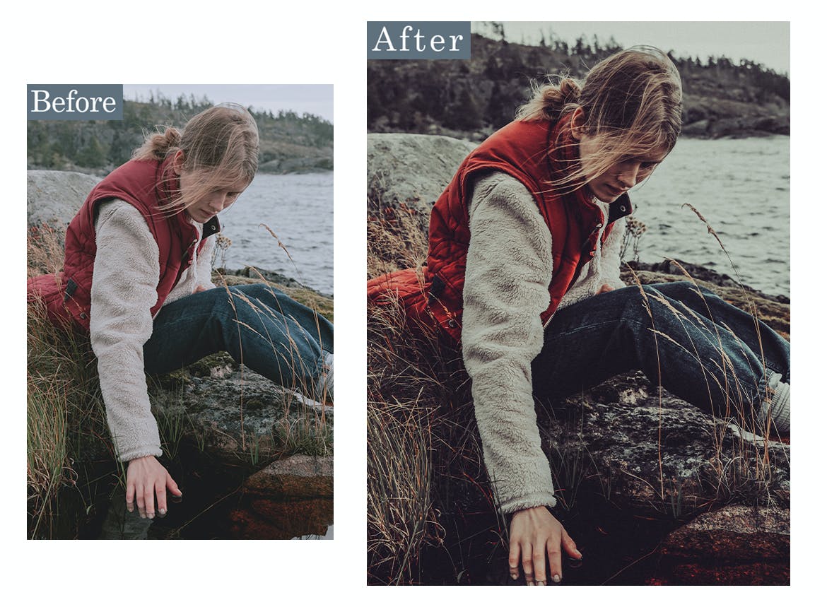 青铜色调滤镜效果PS动作 Bronze Mood Photoshop Actions 插件预设 sucaiwan.com