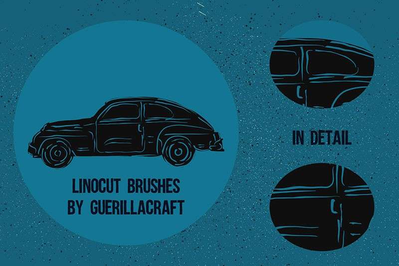 35个Illustrator雕刻画笔刷 笔刷资源 sucaiwan.com