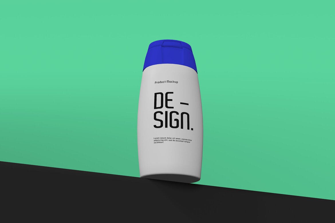 化妆品瓶子包装设计样机 cosmetic bottle mockup 样机素材 sucaiwan.com