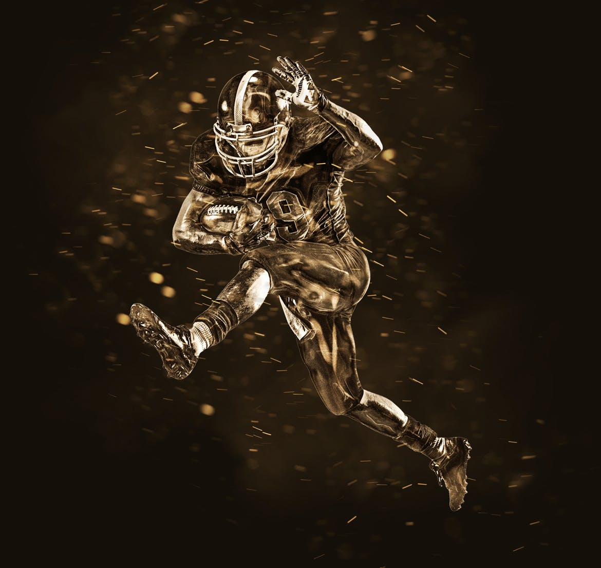 金色漆面效果照片处理PS动作 Gold Fantasy Photoshop Action 插件预设 sucaiwan.com