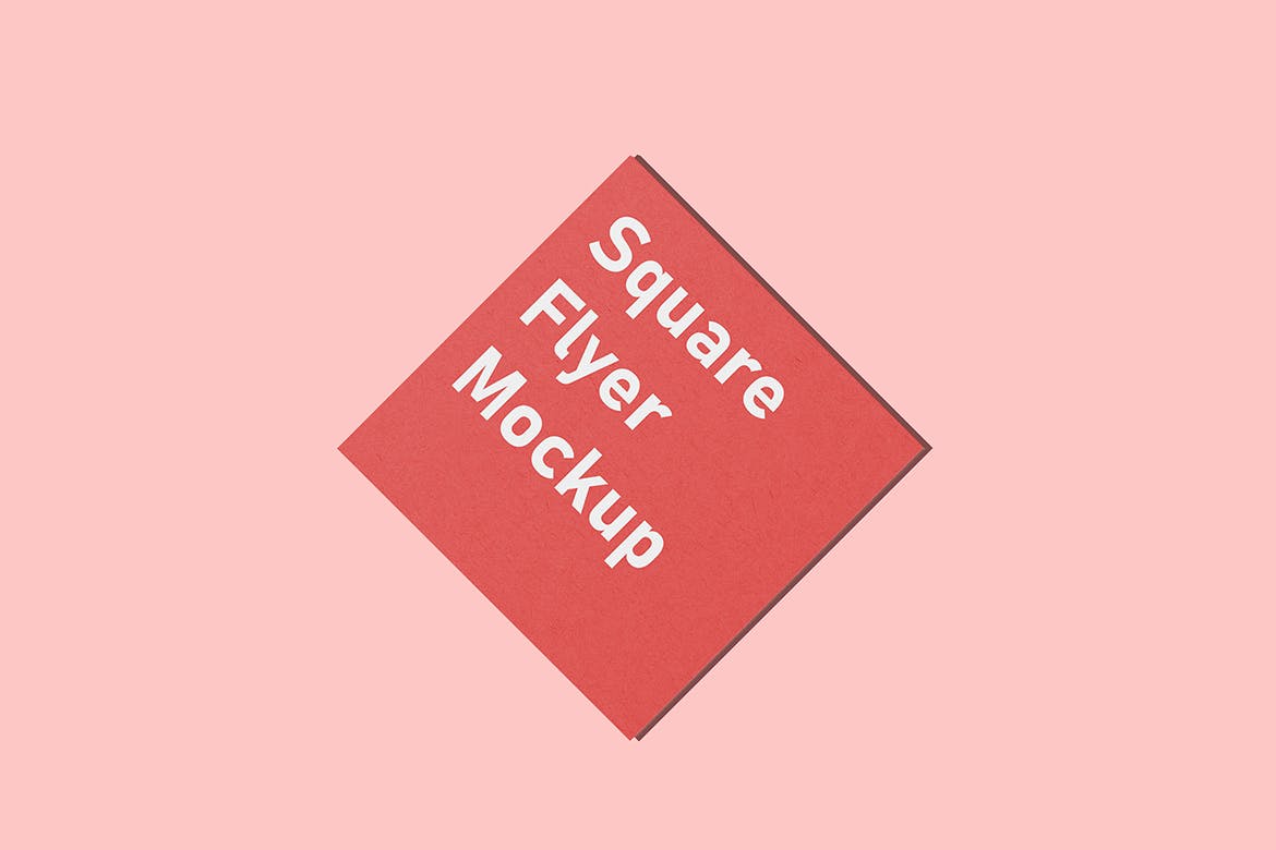 方形尺寸名片设计演示样机 Square Business Card Mockups 样机素材 sucaiwan.com