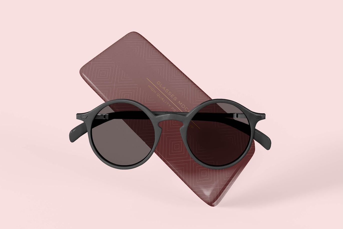 太阳镜眼镜品牌包装设计样机 Sunglasses Mockup 样机素材 sucaiwan.com