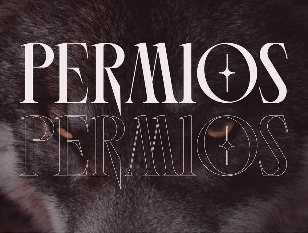 衬线浓缩字体 设计素材 sucaiwan.com