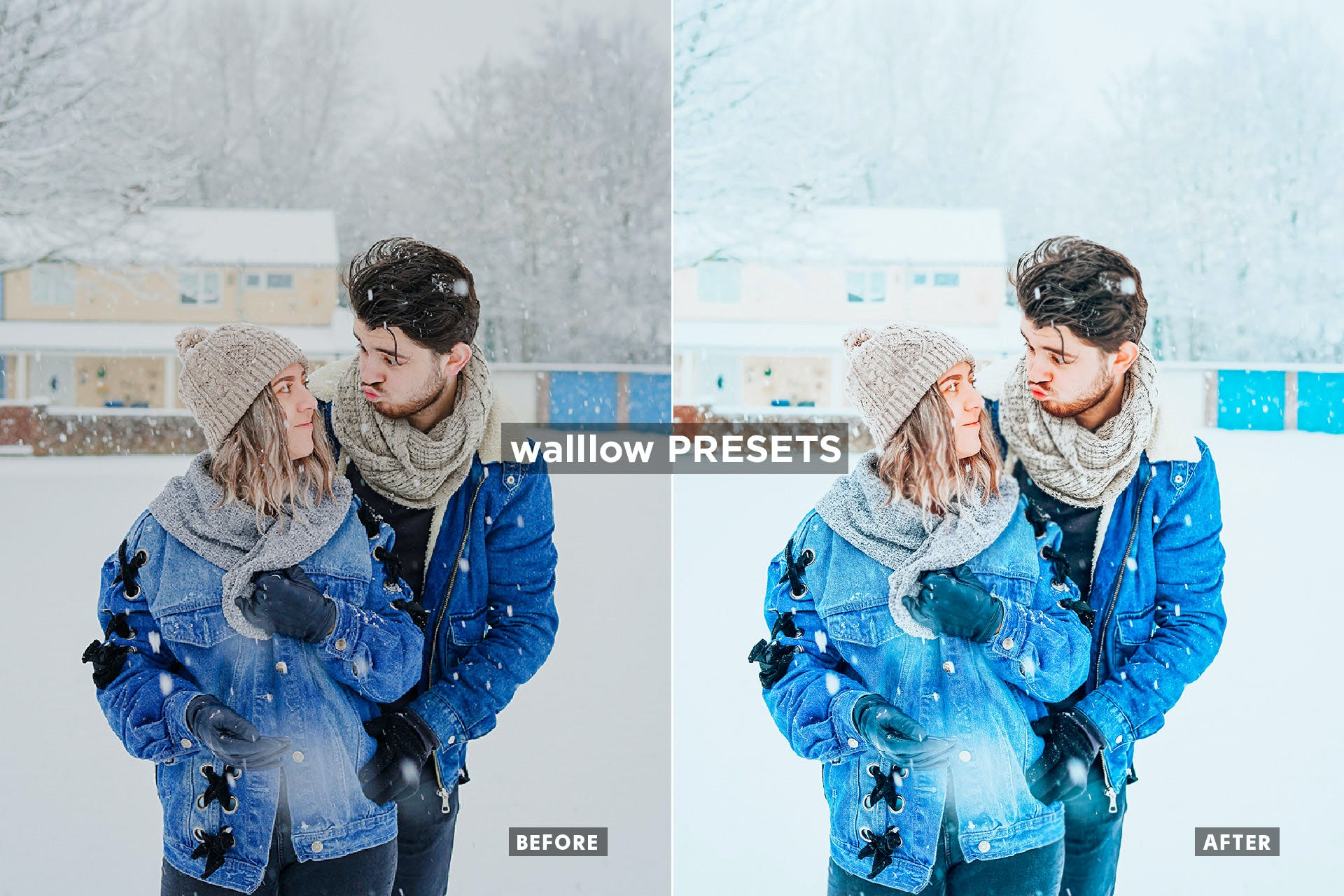 10个明亮的圣诞照片滤镜LR预设模板 10 Bright Christmas Desktop & Mobile presets 插件预设 sucaiwan.com