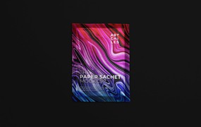 小袋产品包装设计样机 Sachet Mockup