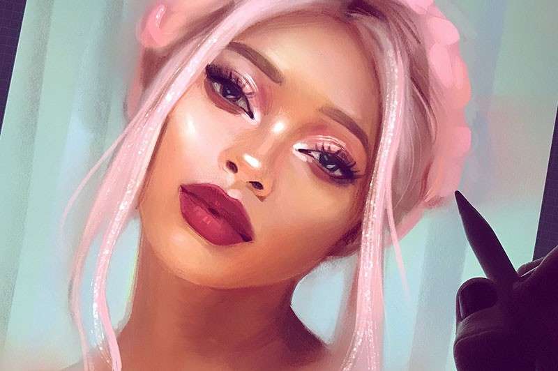 Procreate专用金箔金粉笔刷 笔刷资源 sucaiwan.com