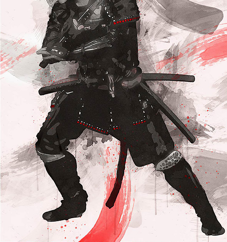 PS插件：PS动作特效插件 中国风照片一键生成手绘水墨水彩画效果设计素材 插件预设 sucaiwan.com