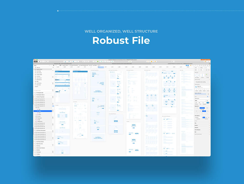用于电子商务的大量线框库集合 APP UI sucaiwan.com