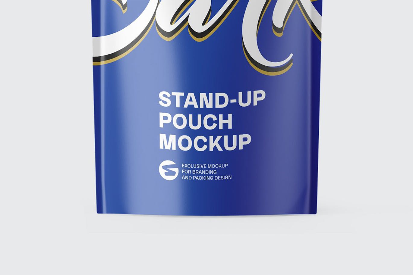 哑光站立袋包装设计样机 Matte Stand Up Pouch Mockup 样机素材 sucaiwan.com