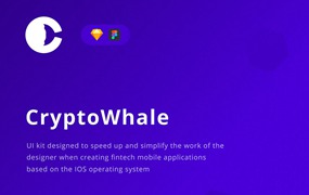 适用于iOS的加密钱包App移动应用程序UI套件