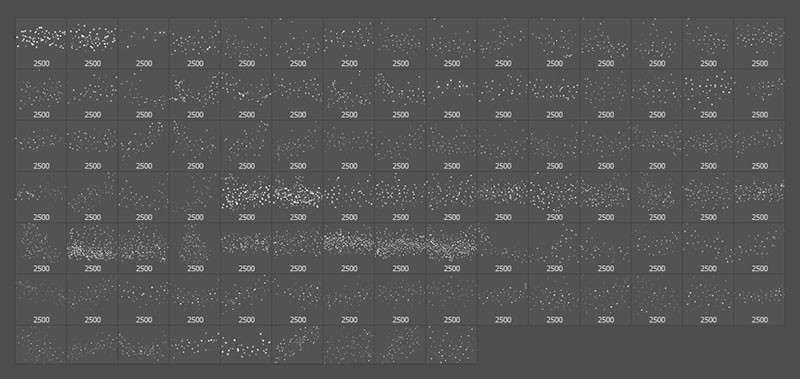 101个萤火光亮效果PS笔刷 笔刷资源 sucaiwan.com