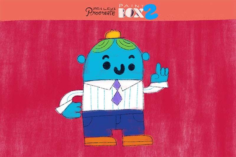 Procreate儿童插画笔刷套装 笔刷资源 sucaiwan.com