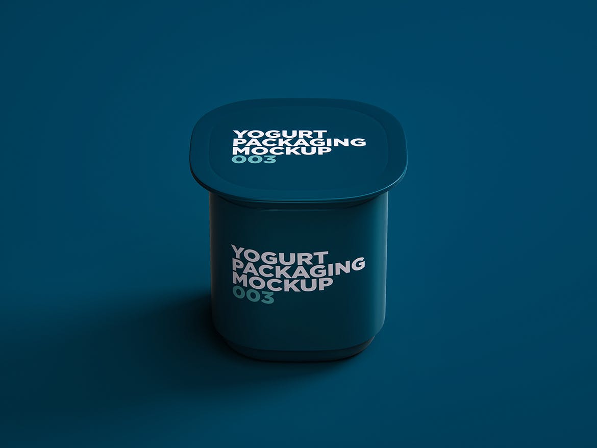酸奶包装设计样机v3 Yogurt Packaging Mockup 003 样机素材 sucaiwan.com