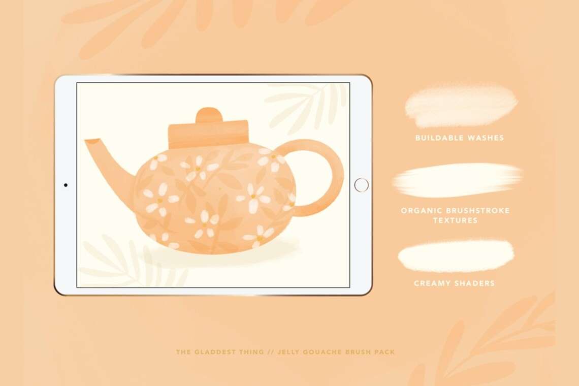 Procreate水粉笔触纹理笔刷 笔刷资源 第5张-素材湾丨精选海外优质设计素材资源 Procreate水粉笔触纹理笔刷 笔刷资源 sucaiwan.com