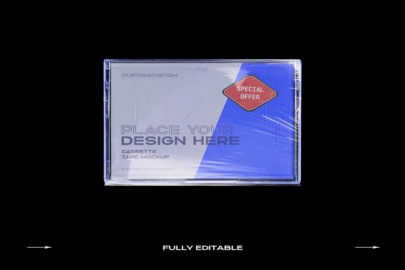 高级潮流复古盒式磁带样机捆绑塑料PSD样机模板 Cassette Tape Mockup Bundle Plastic 样机素材 第21张-素材湾丨精选海外优质设计素材资源 高级潮流复古盒式磁带样机捆绑塑料PSD样机模板 Cassette Tape Mockup Bundle Plastic 样机素材 sucaiwan.com