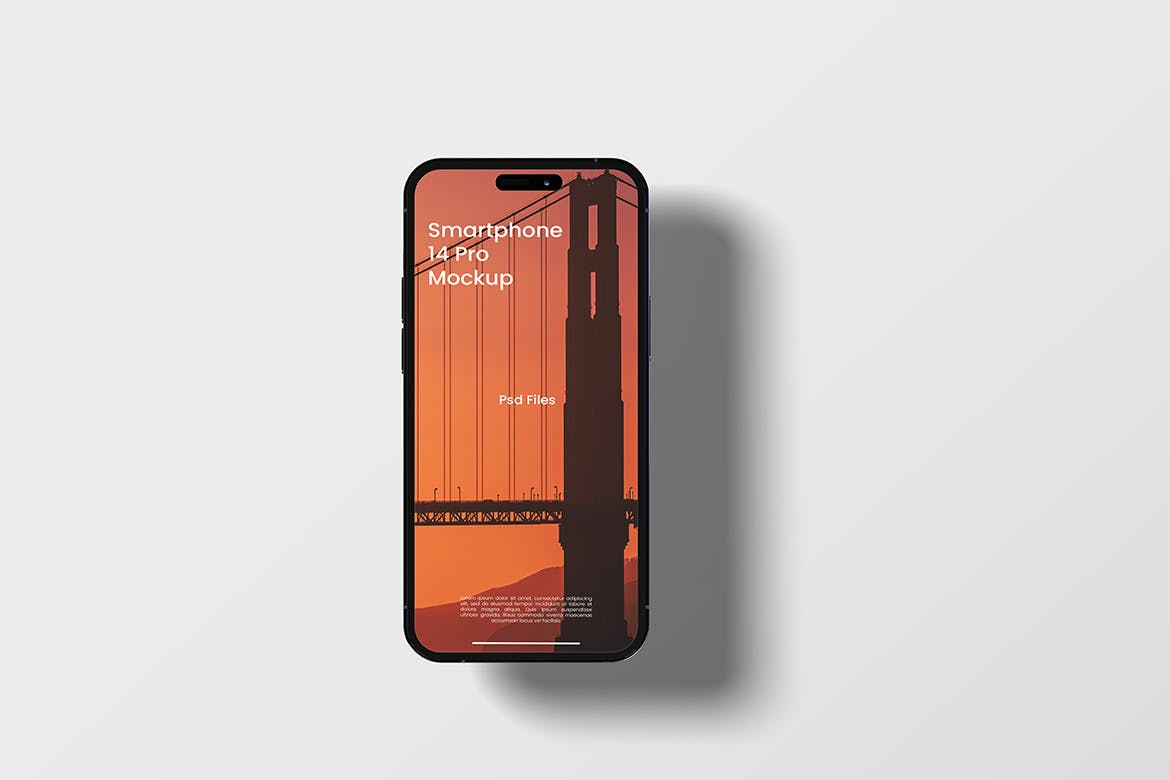 16种不同样式iPhone 14 Pro手机样机图 Smartphone 14 Pro Mockup 样机素材 sucaiwan.com