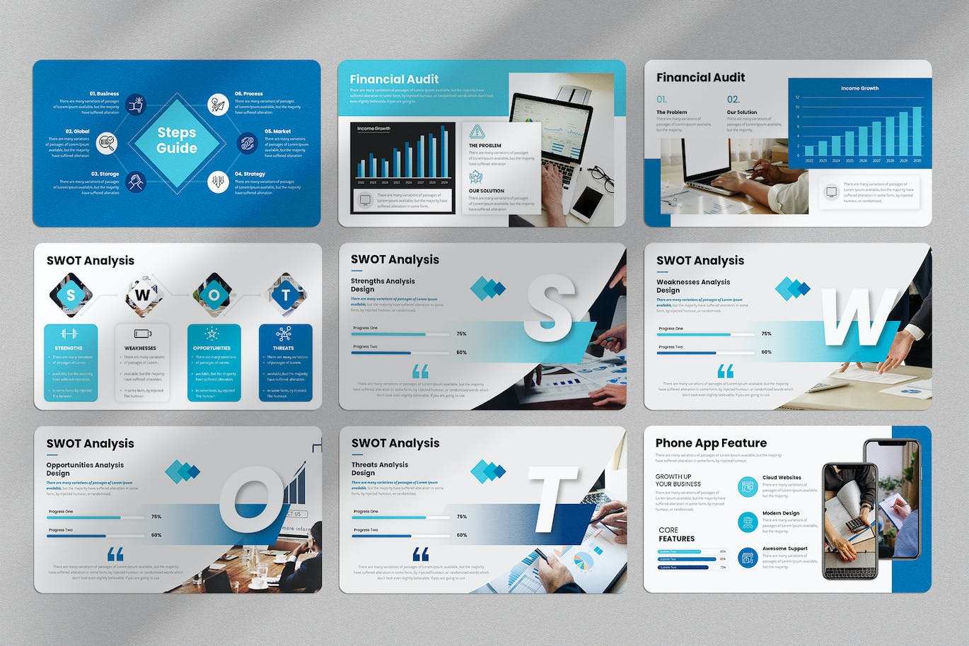 项目建议ppt幻灯片演示模板 Project Proposal PowerPoint Presentation Template 幻灯图表 sucaiwan.com