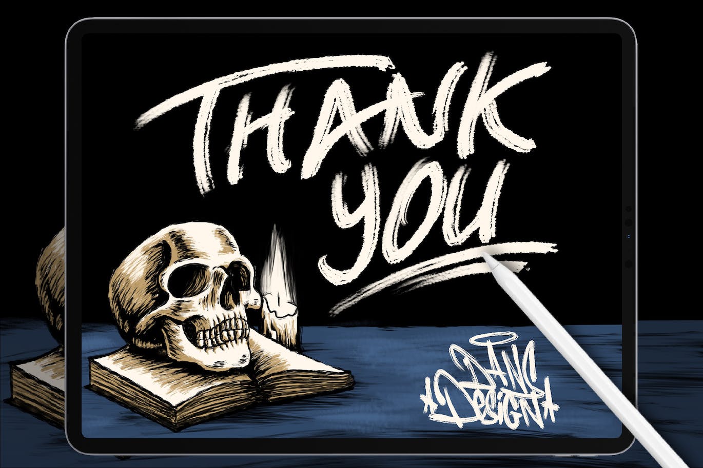 干式记号笔Procreate绘画笔刷素材 Dans Dry Marker Brush Procreate 笔刷资源 sucaiwan.com