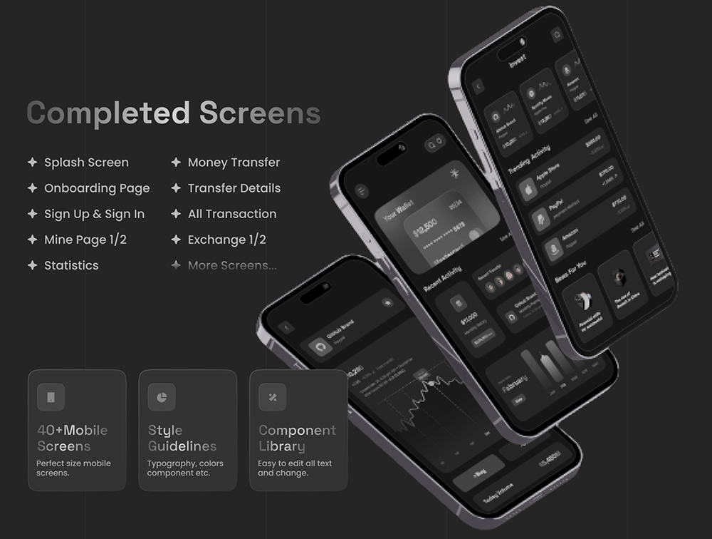 金融财务APP移动应用程序UI套件 APP UI 第8张-素材湾丨精选海外优质设计素材资源 金融财务APP移动应用程序UI套件 APP UI sucaiwan.com