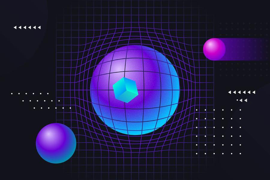 背景素材-科技几何形状图形元素AI矢量背景图素材 图片素材 sucaiwan.com