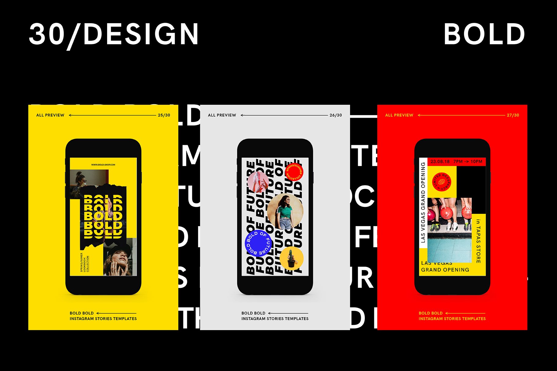 BOLD-潮流嘻哈复古高级Instagram竖屏错版大文字故事动画设计PSD模板 设计素材 第5张-素材湾丨精选海外优质设计素材资源 BOLD-潮流嘻哈复古高级Instagram竖屏错版大文字故事动画设计PSD模板 设计素材 sucaiwan.com