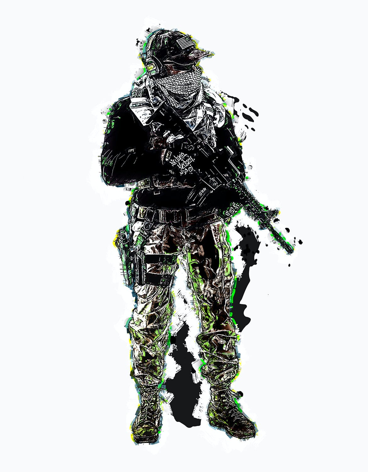 波尔卡圆点照片处理效果PS动作模板 Trash Polka – Photoshop Action 插件预设 sucaiwan.com