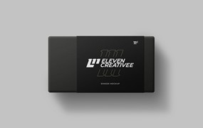 橡皮擦文具品牌包装设计样机图 Eraser Mockup