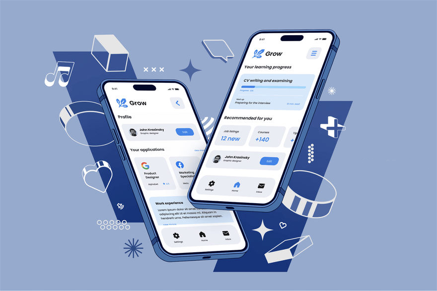 样机模板-iPhone 14 Pro样机PSD模板素材 样机素材 sucaiwan.com