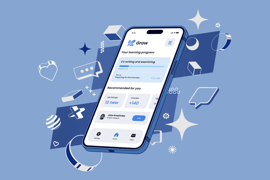 样机模板-iPhone 14 Pro样机PSD模板素材 样机素材 sucaiwan.com