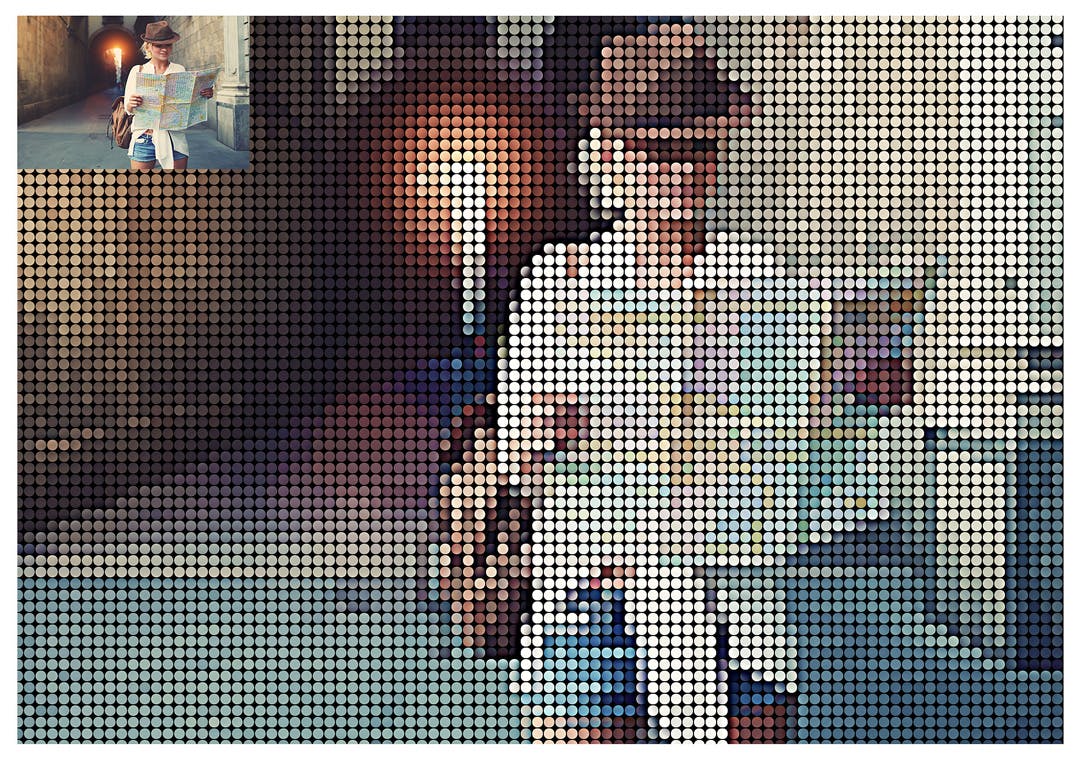 像素点画照片处理效果PS动作模板 Dot Creator – Photoshop Action 插件预设 第5张-素材湾丨精选海外优质设计素材资源 像素点画照片处理效果PS动作模板 Dot Creator – Photoshop Action 插件预设 sucaiwan.com