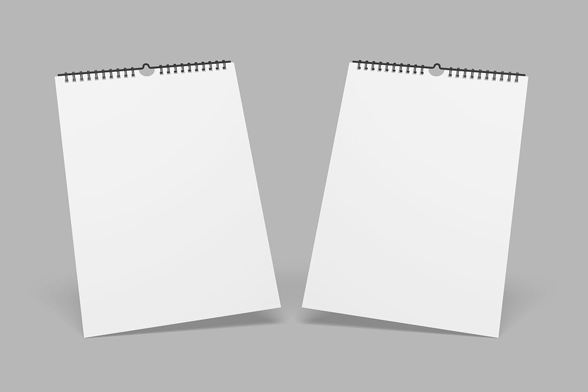 挂历日历设计样机 Wall Calendar Mockup 样机素材 sucaiwan.com