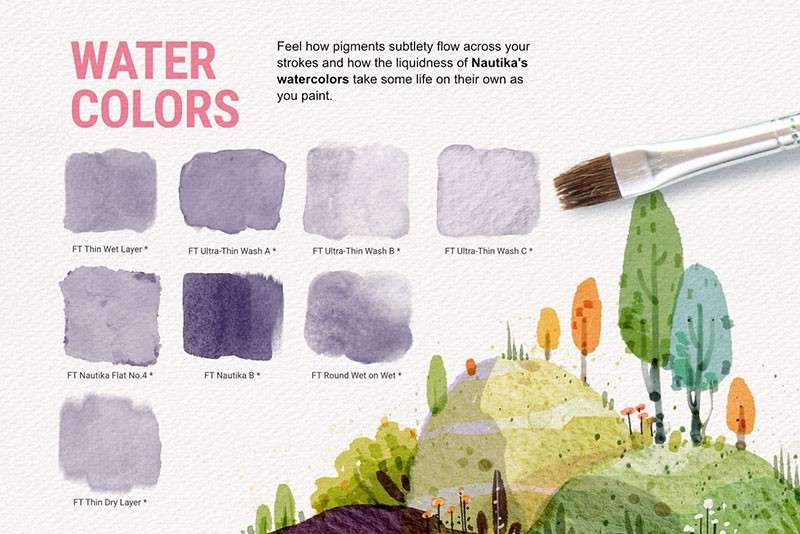 Procreate墨水、水笔和记号笔刷套装 笔刷资源 sucaiwan.com