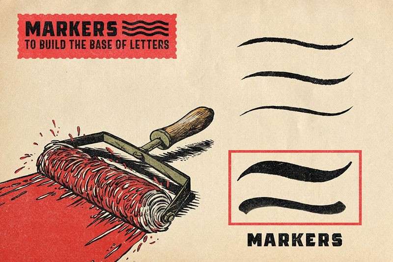 23个复古风半色调纹理Procreate笔刷 笔刷资源 sucaiwan.com