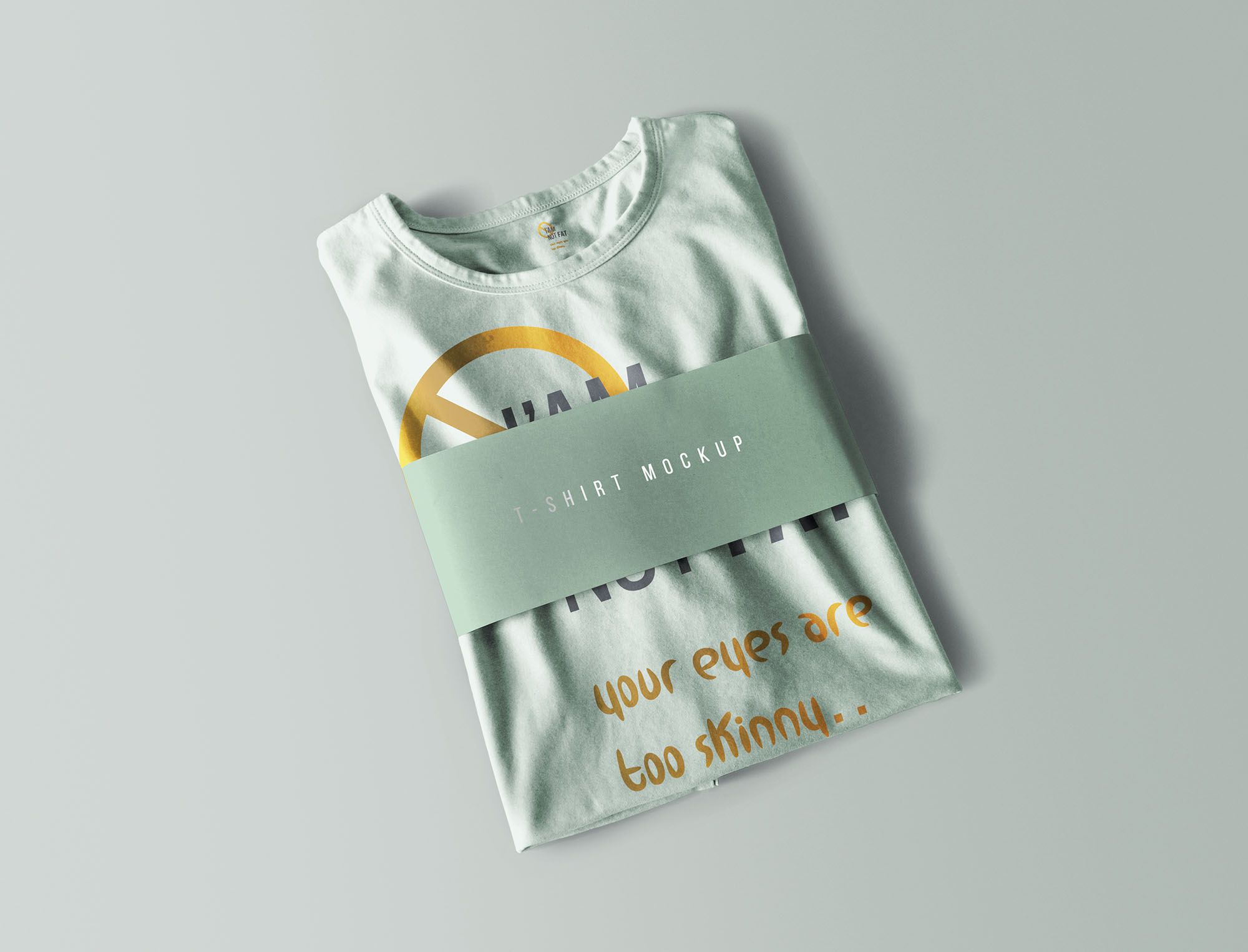 9 个褶皱T恤设计效果图样机 9 T-Shirt Mockups 样机素材 sucaiwan.com