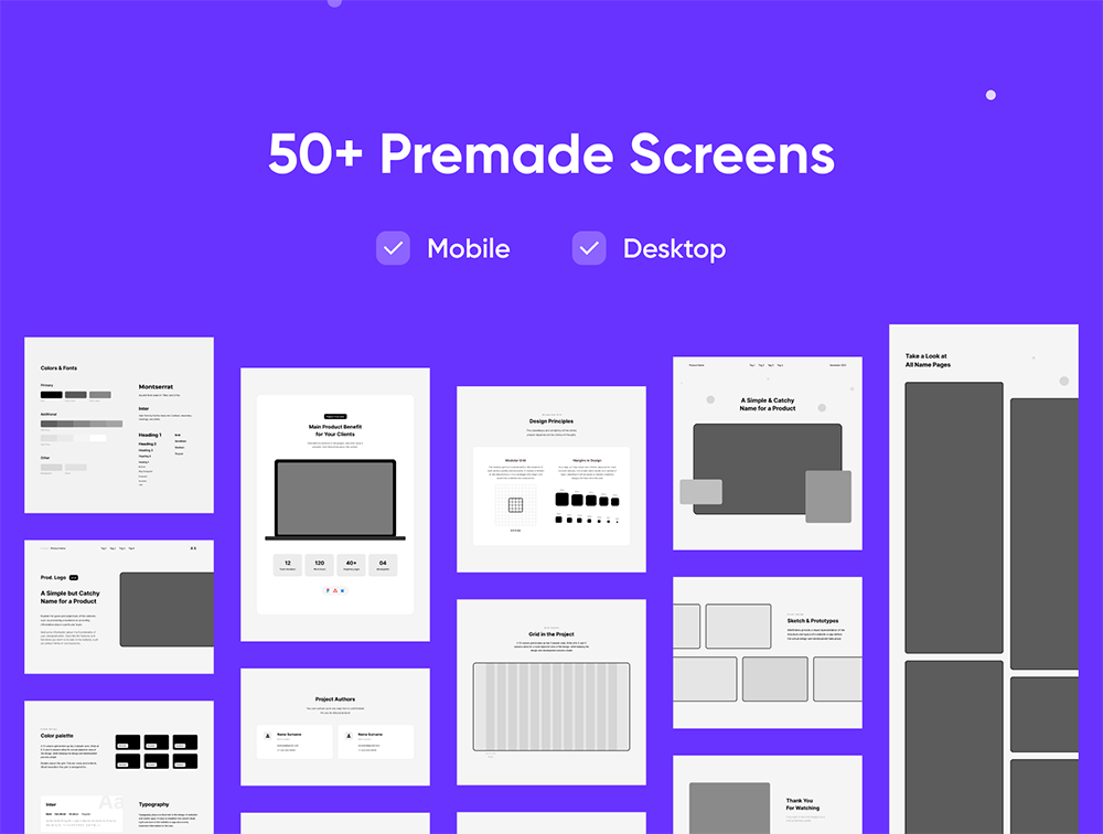 Behance和Dribbble样机模板套件 APP UI sucaiwan.com