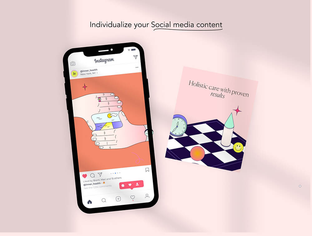 超现实和抽象的梦想插画集 图片素材 sucaiwan.com