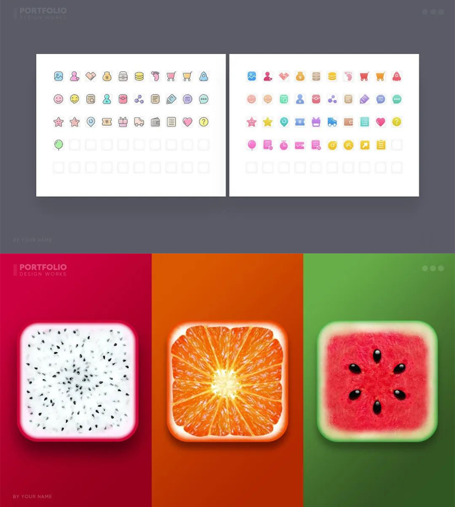 设计资源-2023最新整套作品集PSD模板合集 设计素材 sucaiwan.com