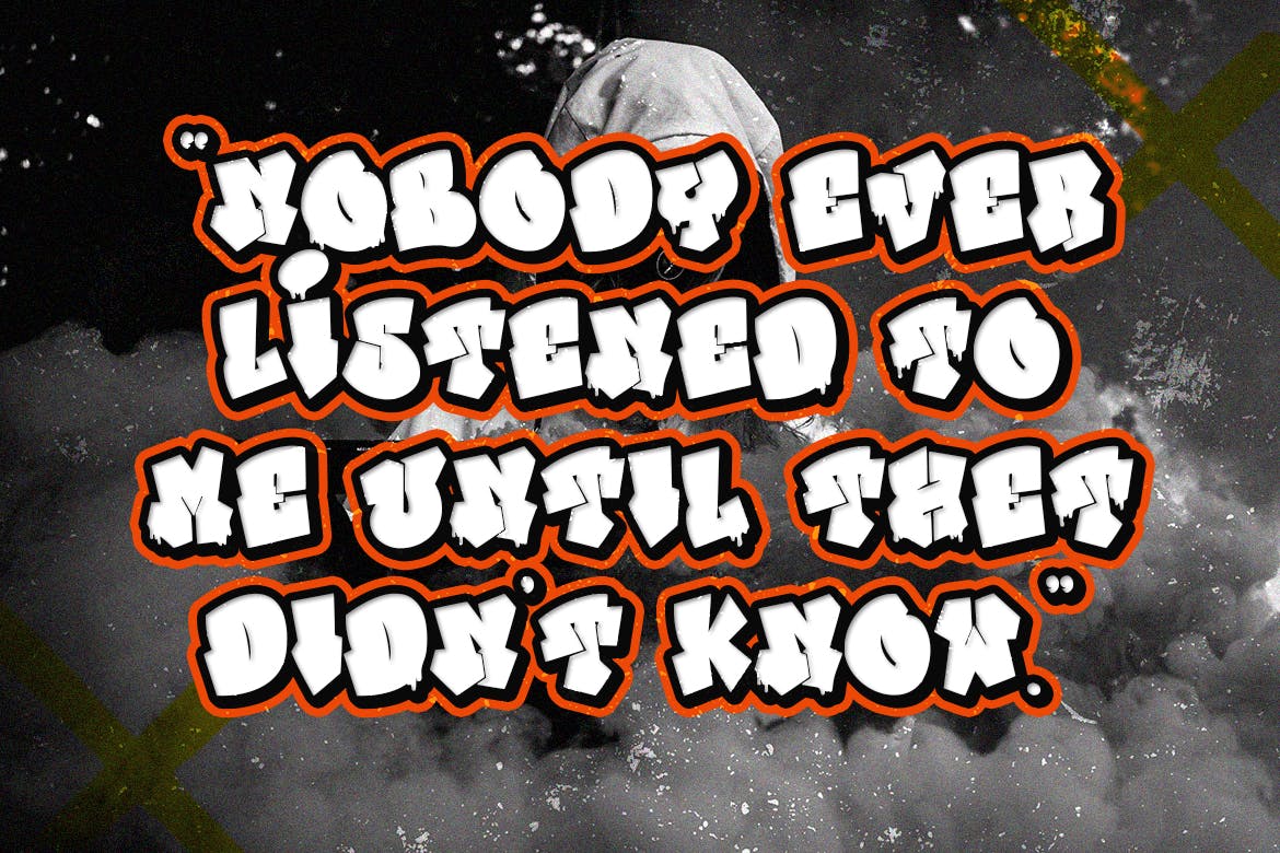 街头艺术涂鸦风格字体 Texas Walls – Graffiti Font Style 设计素材 sucaiwan.com