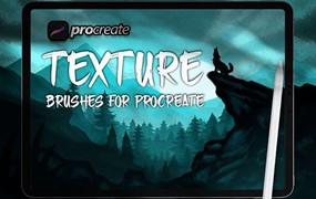 自然的手绘效果Procreate笔刷